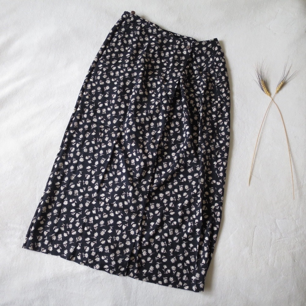 Daniel Hechter Floral Wrap Skirt